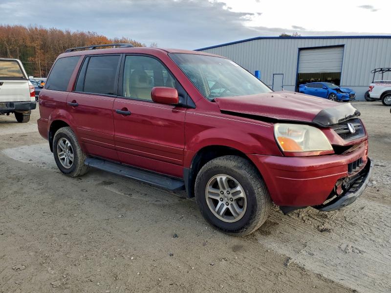 Photo 4 from auction – 2004 HONDA PILOT EXL with VIN 2HKYF18684H545369