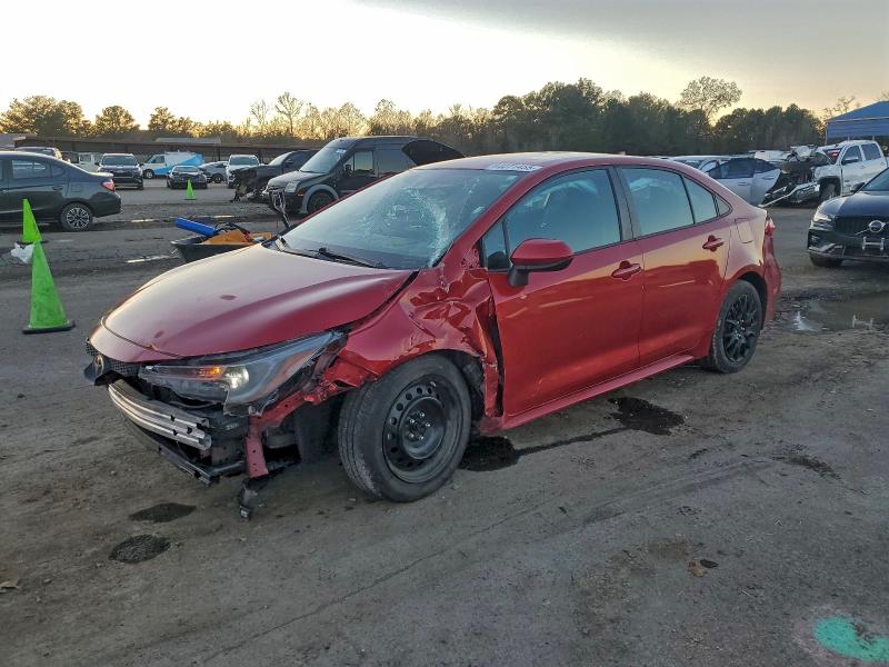 TOYOTA COROLLA LE 2021 with VIN 5YFEPMAE0MP186220 - Photo from auction