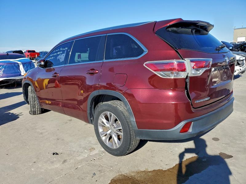 Photo 2 from auction – 2014 TOYOTA HIGHLANDER with VIN 5TDKKRFH7ES034297