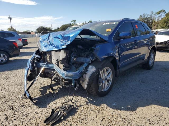 FORD EDGE SEL 2022 with VIN 2FMPK4J94NBB16123 - Photo from auction