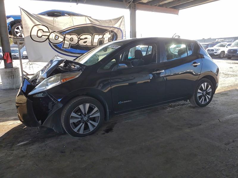 NISSAN LEAF S 2015 with VIN 1N4AZ0CP6FC323078 - Photo from auction