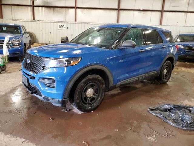 FORD EXPLORER P 2021 with VIN 1FM5K8AW4MNA19172 - Photo from auction