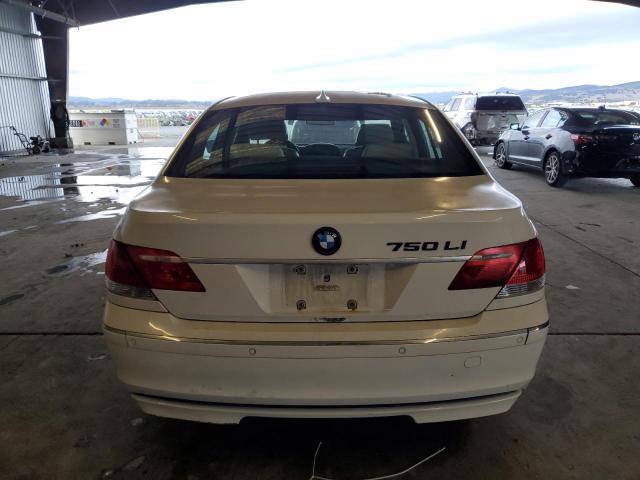 Photo 6 from auction – 2007 BMW 750 with VIN WBAHN83547DT76002