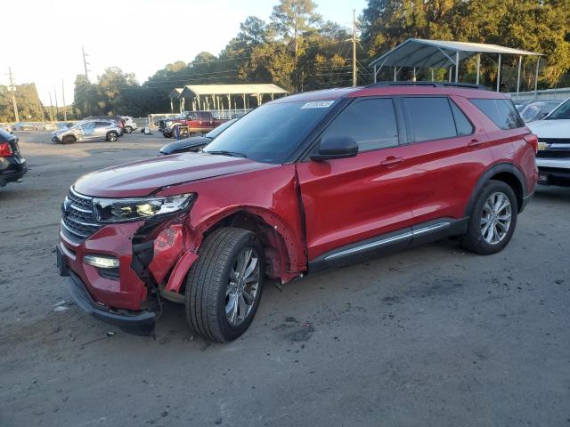 FORD EXPLORER X 2020 with VIN 1FMSK7DHXLGA33414 - Photo from auction