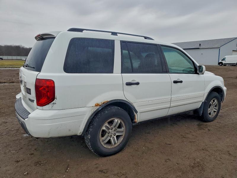 Photo 3 from auction – 2005 HONDA PILOT EXL with VIN 5FNYF18555B063210
