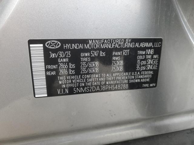 Photo 14 from auction – 2023 HYUNDAI SANTA FE S with VIN 5NMS2DAJ8PH548288