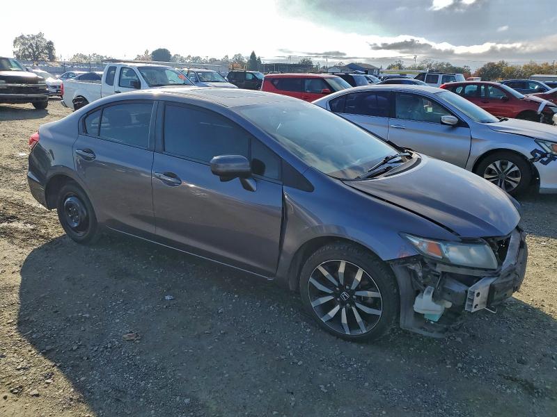Photo 4 from auction – 2014 HONDA CIVIC EXL with VIN 19XFB2F99EE234240