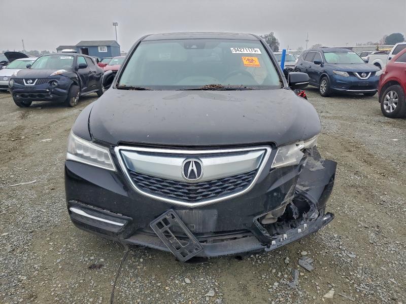 Photo 5 from auction – 2016 ACURA MDX TECHNO with VIN 5FRYD4H45GB041367