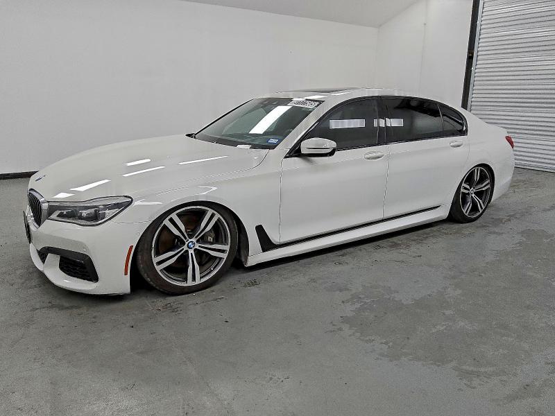 BMW 750 I 2016 with VIN WBA7F0C53GGM20614 - Photo from auction
