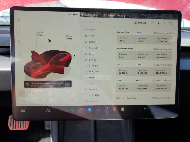 Photo 9 from auction – 2024 TESLA MODEL 3 with VIN 5YJ3E1EA4RF865784