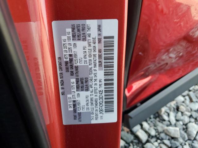 Photo 14 from auction – 2020 MAZDA CX-5 TOURI with VIN JM3KFACM0L0801406