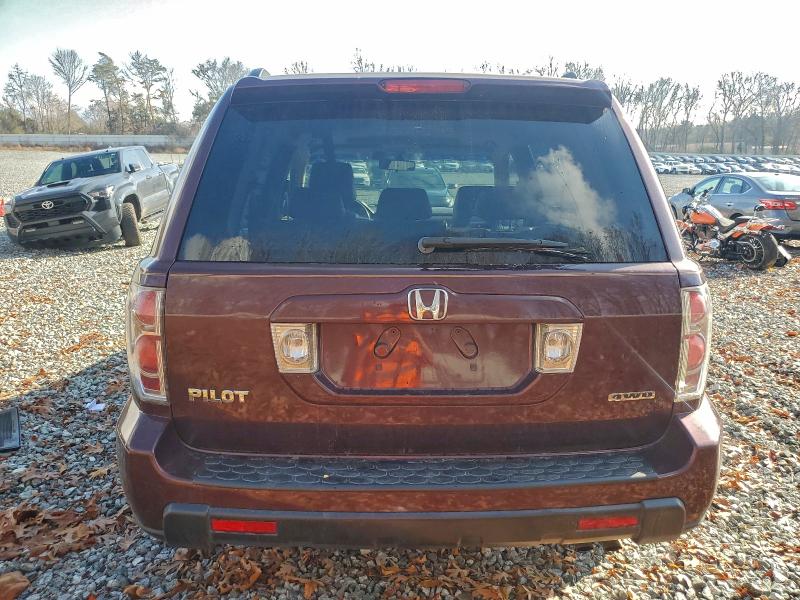 Photo 6 from auction – 2007 HONDA PILOT EXL with VIN 5FNYF18507B006044