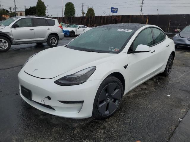 TESLA MODEL 3 2023 with VIN 5YJ3E1EA4PF649074 - Photo from auction