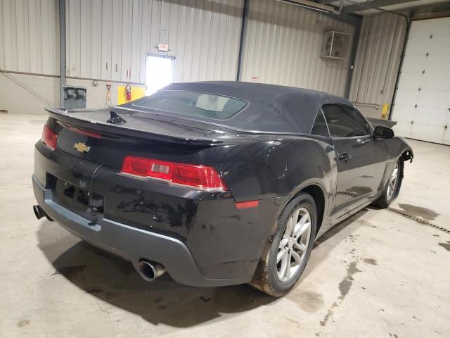 Photo 3 from auction – 2014 CHEVROLET CAMARO LT with VIN 2G1FB3D33E9121489