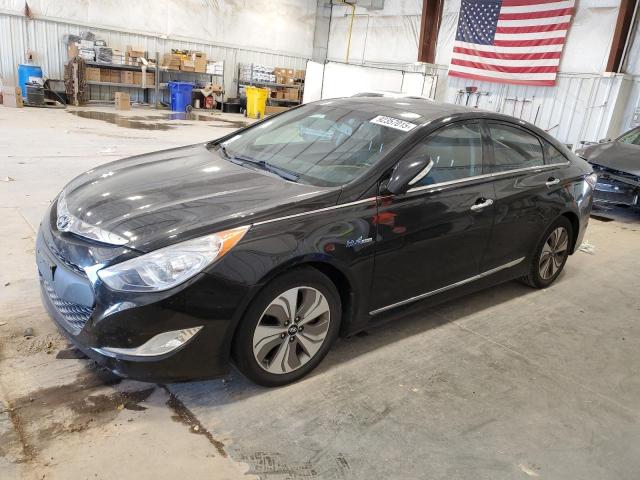 HYUNDAI SONATA HYB 2015 with VIN KMHEC4A4XFA122854 - Photo from auction