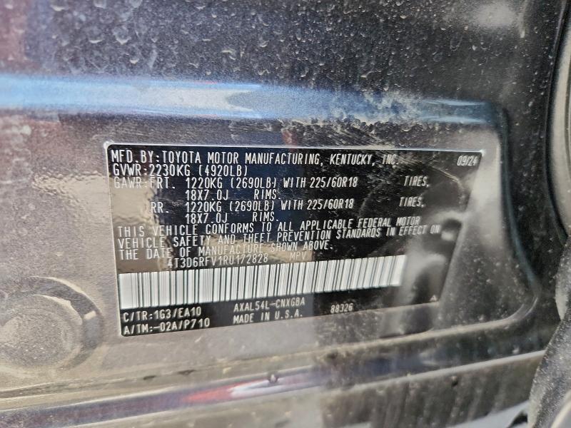 Photo 14 from auction – 2024 TOYOTA RAV4 LIMIT with VIN 4T3D6RFV1RU172828