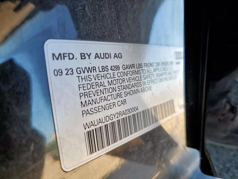 Photo 14 from auction – 2024 AUDI A3 PREMIUM with VIN WAUAUDGY2RA030004