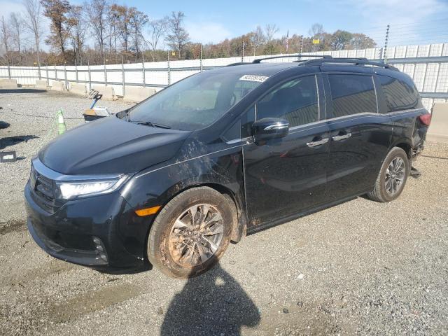HONDA ODYSSEY EX 2022 with VIN 5FNRL6H7XNB017366 - Photo from auction