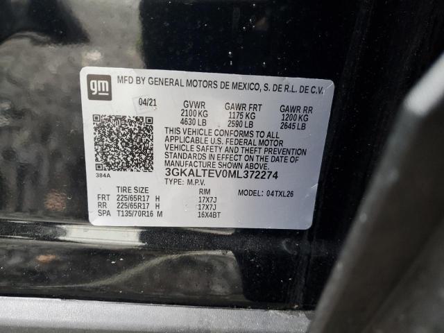 Photo 14 from auction – 2021 GMC TERRAIN SL with VIN 3GKALTEV0ML372274