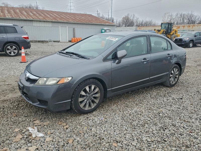 Photo 1 from auction – 2009 HONDA CIVIC EX with VIN 19XFA16809E018061