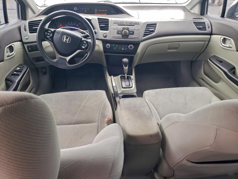 Photo 8 from auction – 2012 HONDA CIVIC LX with VIN 19XFB2F56CE045197