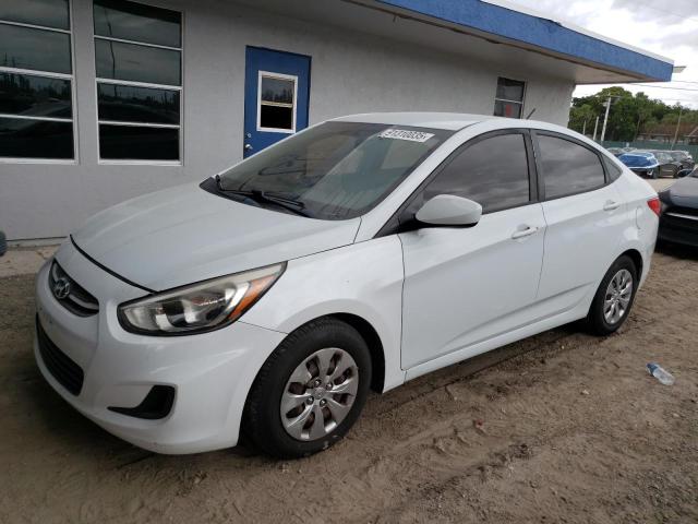 HYUNDAI ACCENT SE 2017 with VIN KMHCT4AE0HU372900 - Photo from auction