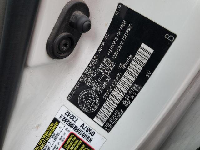 Photo 14 from auction – 2014 TOYOTA SIENNA XLE with VIN 5TDDK3DC6ES088039