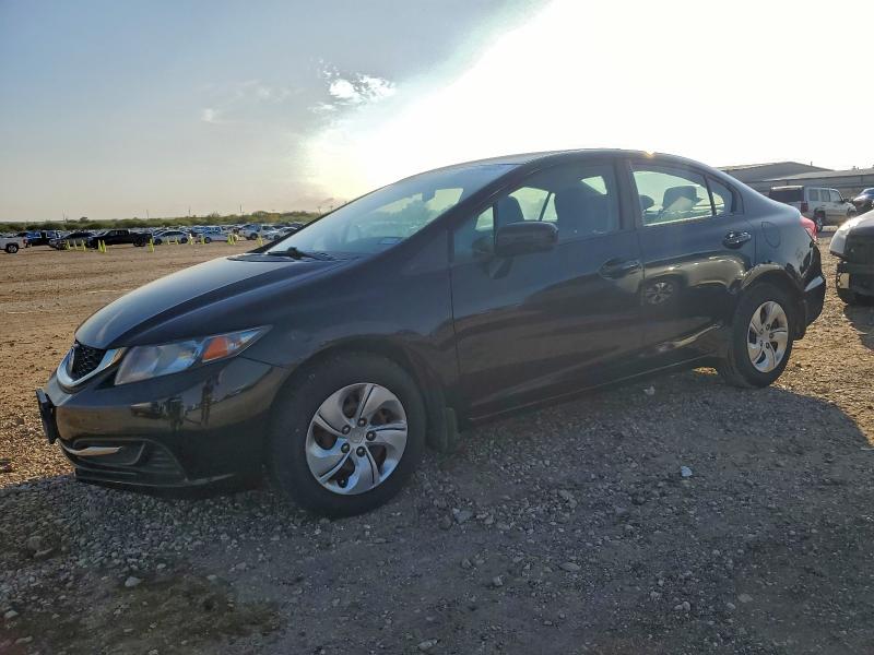 HONDA CIVIC LX 2015 with VIN 19XFB2F57FE261337 - Photo from auction
