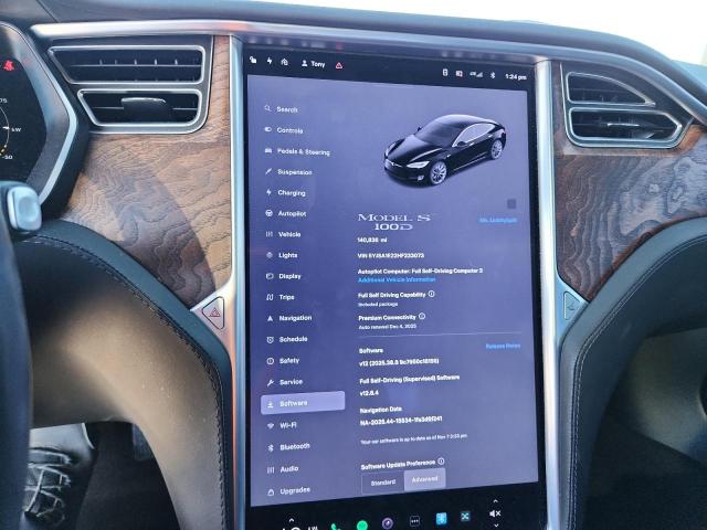 Photo 9 from auction – 2017 TESLA MODEL S with VIN 5YJSA1E22HF233073