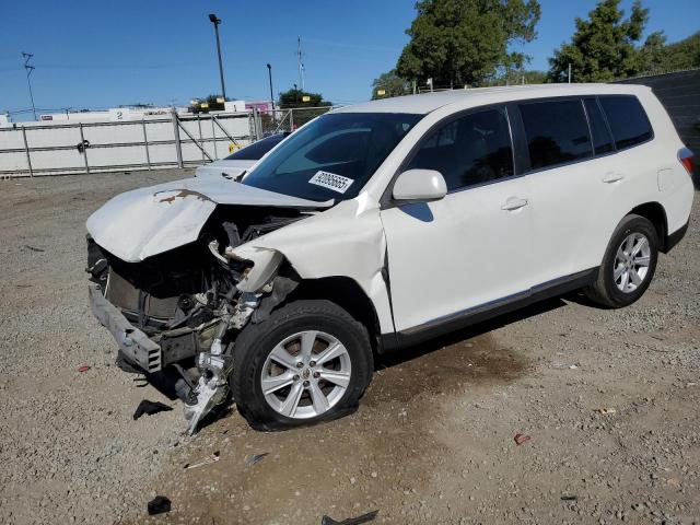 TOYOTA HIGHLANDER 2012 with VIN 5TDZA3EH8CS022849 - Photo from auction