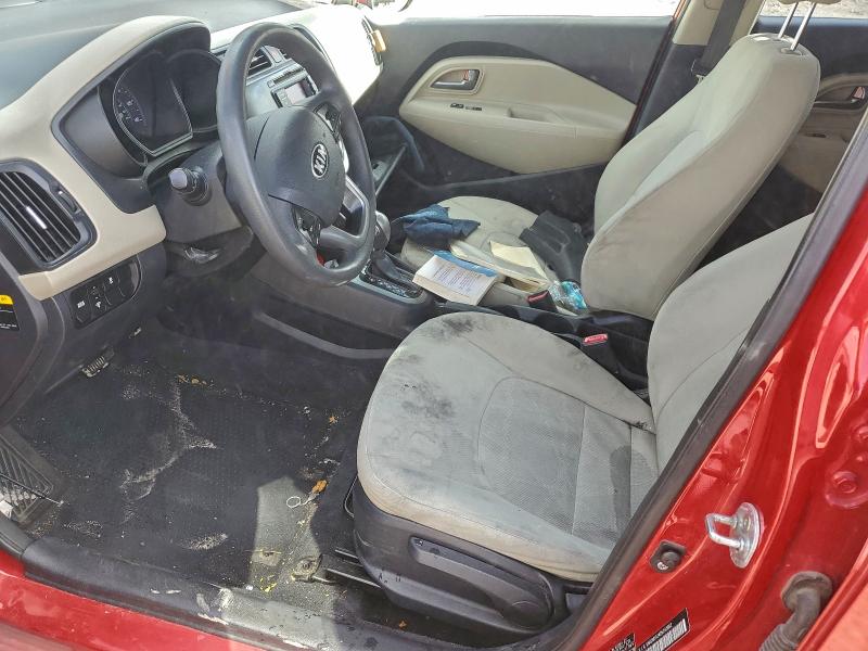 Photo 7 from auction – 2013 KIA RIO LX with VIN KNADM5A34D6243662
