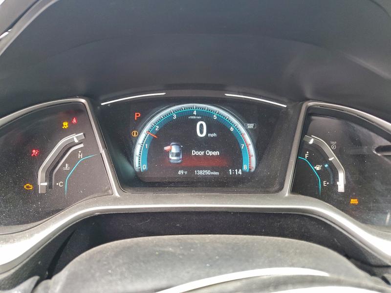 Photo 9 from auction – 2017 HONDA CIVIC EX with VIN 19XFC1F3XHE026200