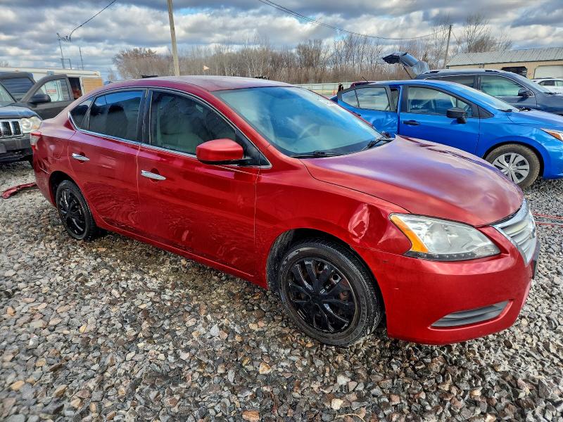 Photo 4 from auction – 2014 NISSAN SENTRA S with VIN 3N1AB7AP1EY233677