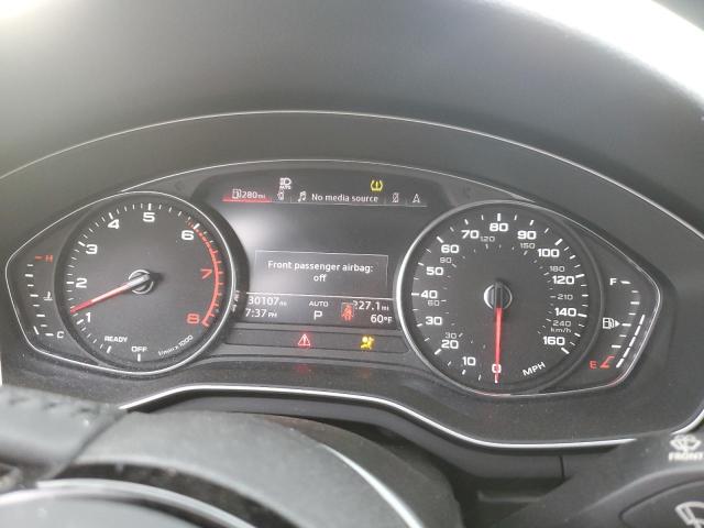 Photo 9 from auction – 2020 AUDI A4 PREMIUM with VIN WAUDNAF43LN006348