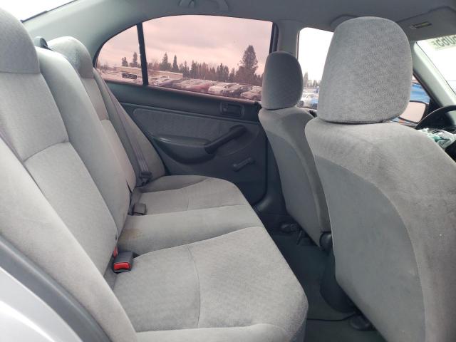 Photo 10 from auction – 2001 HONDA CIVIC DX with VIN 2HGES15291H551574