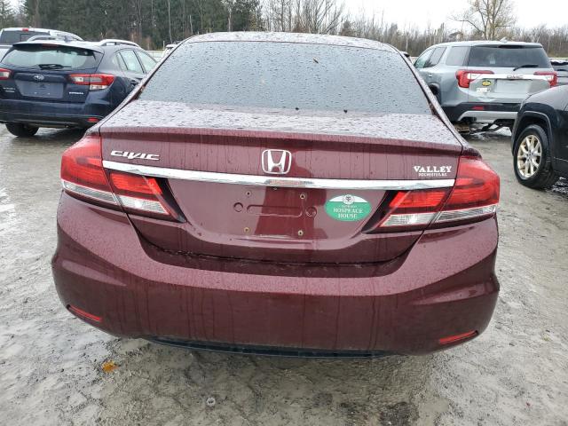 Photo 6 from auction – 2014 HONDA CIVIC EX with VIN 19XFB2F8XEE056362