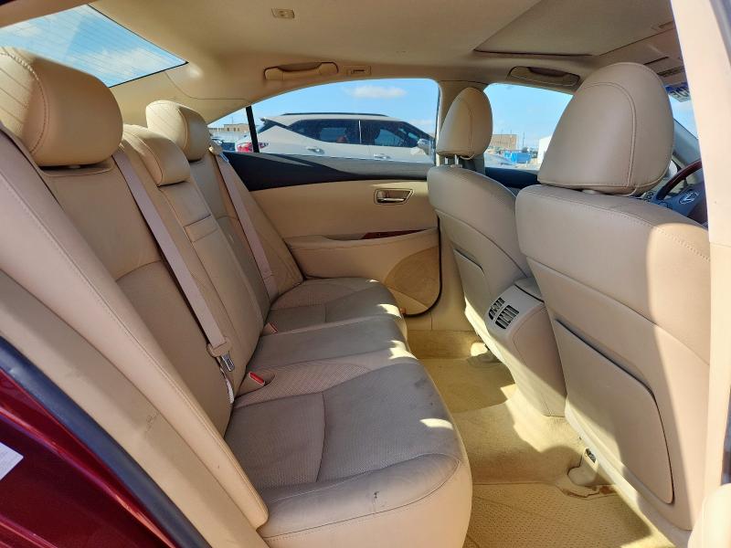 Photo 10 from auction – 2008 LEXUS ES 350 with VIN JTHBJ46G182185790