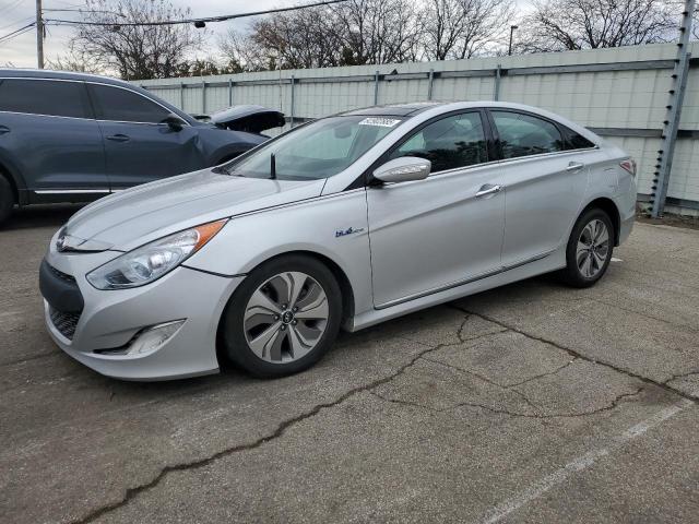 HYUNDAI SONATA HYB 2014 with VIN KMHEC4A41EA113197 - Photo from auction