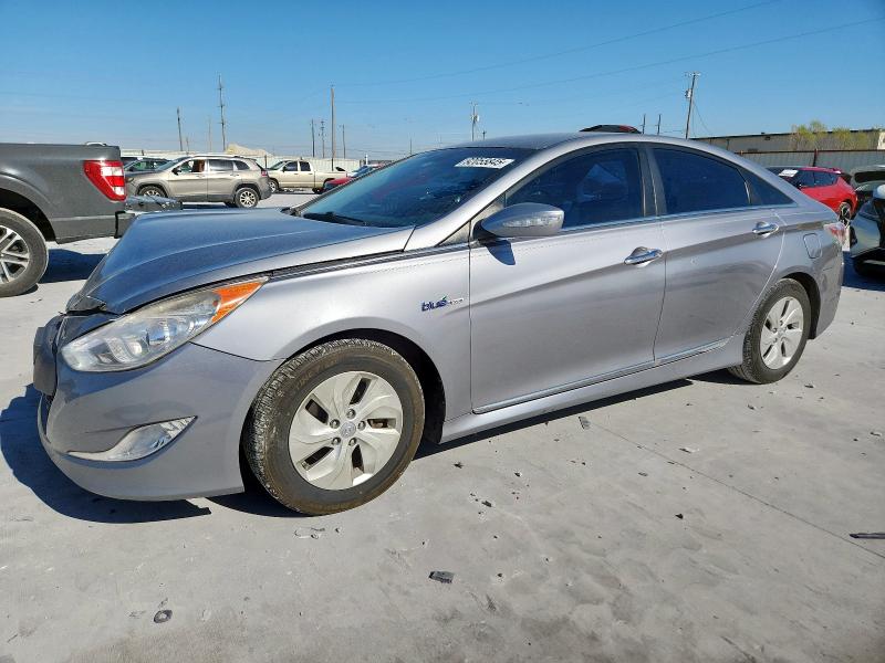 HYUNDAI SONATA HYB 2015 with VIN KMHEC4A43FA129192 - Photo from auction