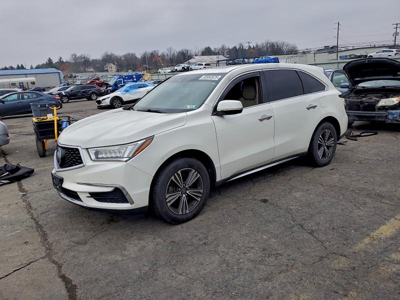 ACURA MDX 2017 with VIN 5FRYD4H33HB010126 - Photo from auction