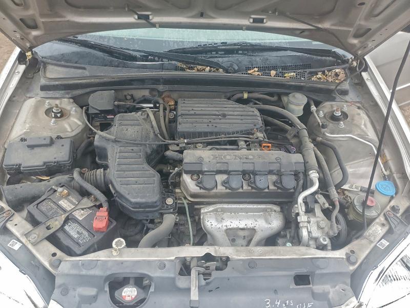 Photo 11 from auction – 2001 HONDA CIVIC LX with VIN 1HGES16501L044736