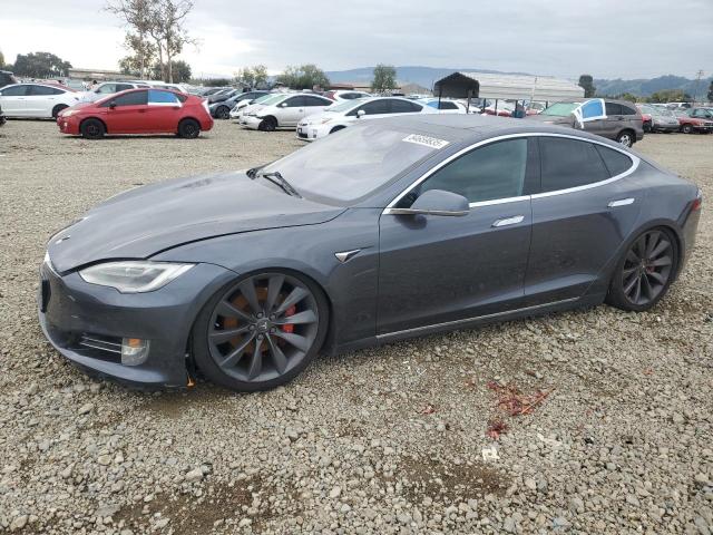 TESLA MODEL S 2016 with VIN 5YJSA1E47GF146916 - Photo from auction
