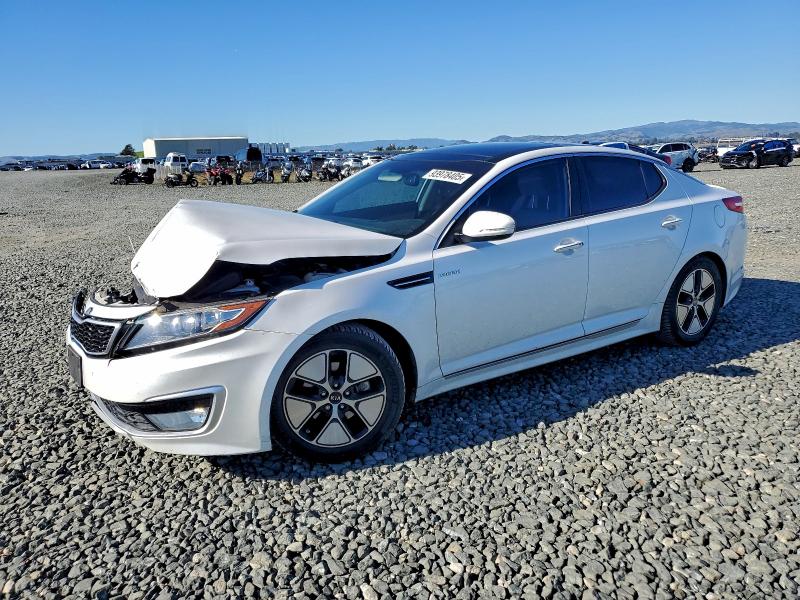 KIA OPTIMA HYB 2013 مع رقم تعريف المركبة KNAGM4AD3D5042924 - صورة من المزاد