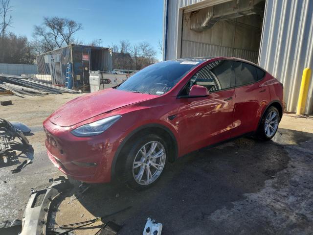 TESLA MODEL Y 2021 with VIN 5YJYGAEEXMF306672 - Photo from auction