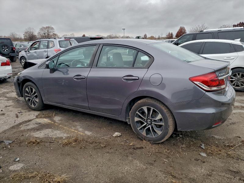 Photo 2 from auction – 2014 HONDA CIVIC with VIN 19XFB2F88EE236908