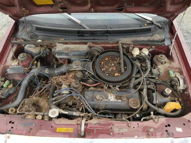 Photo 11 from auction – 1987 HONDA CIVIC 1.5 with VIN JHMEC4638HS017262