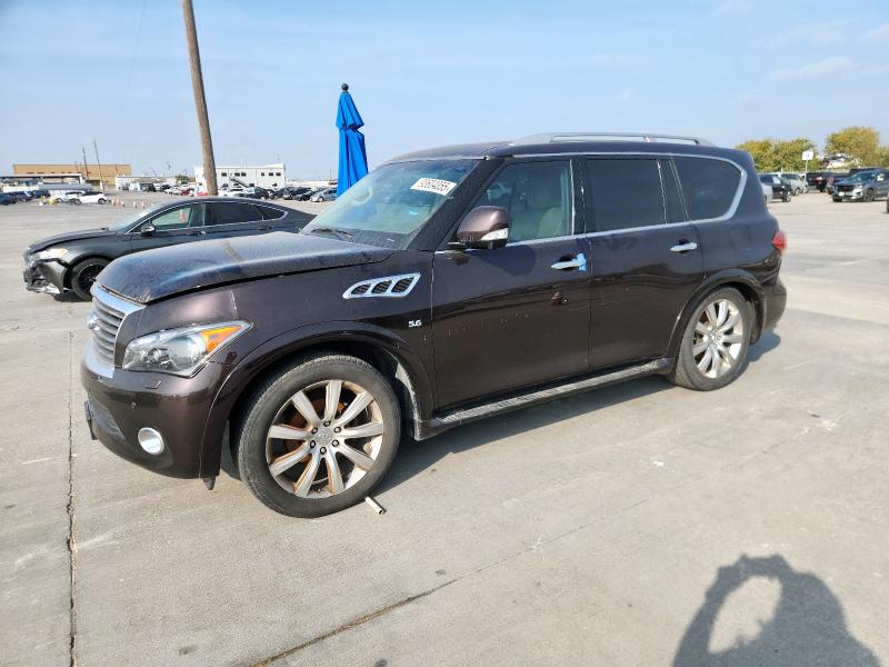INFINITI QX80 2014 with VIN JN8AZ2NF7E9554808 - Photo from auction