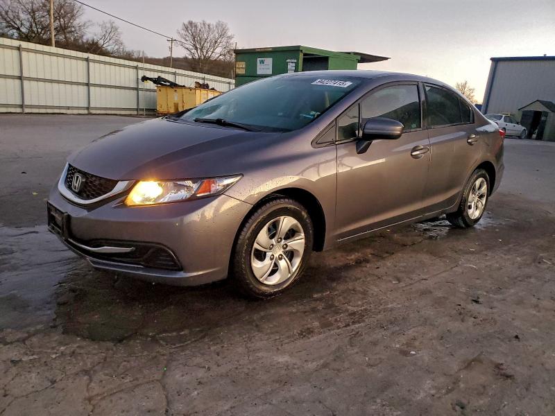 HONDA CIVIC LX 2014 with VIN 19XFB2F56EE032369 - Photo from auction