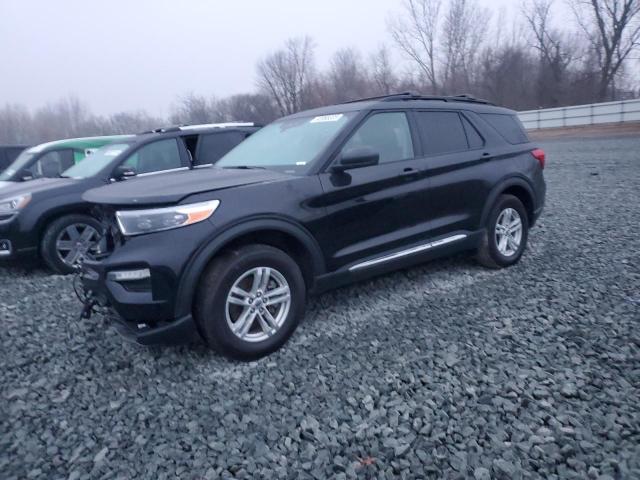 FORD EXPLORER X 2022 with VIN 1FMSK8DH5NGA51487 - Photo from auction