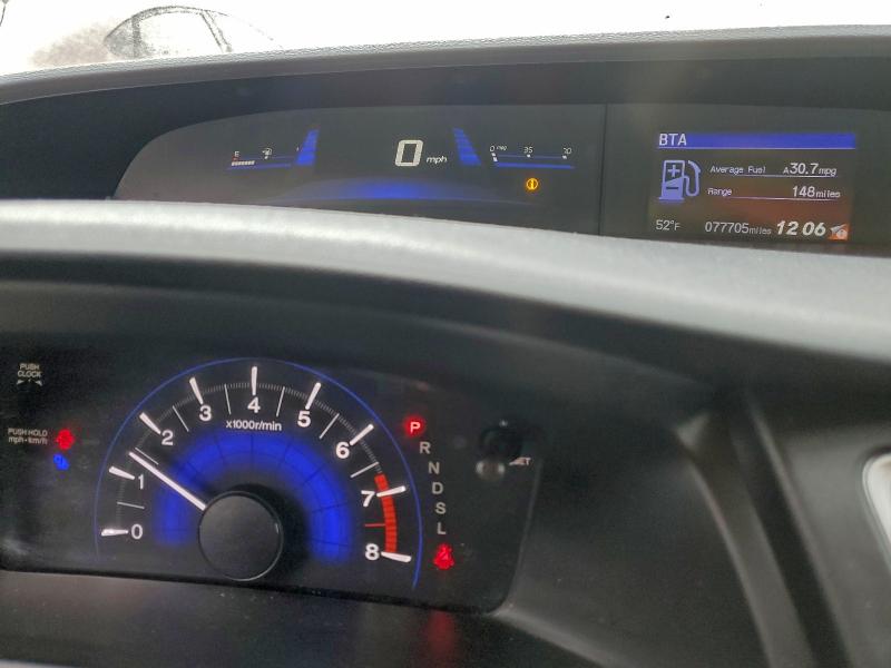 Photo 9 from auction – 2014 HONDA CIVIC LX with VIN 2HGFG3B53EH510752